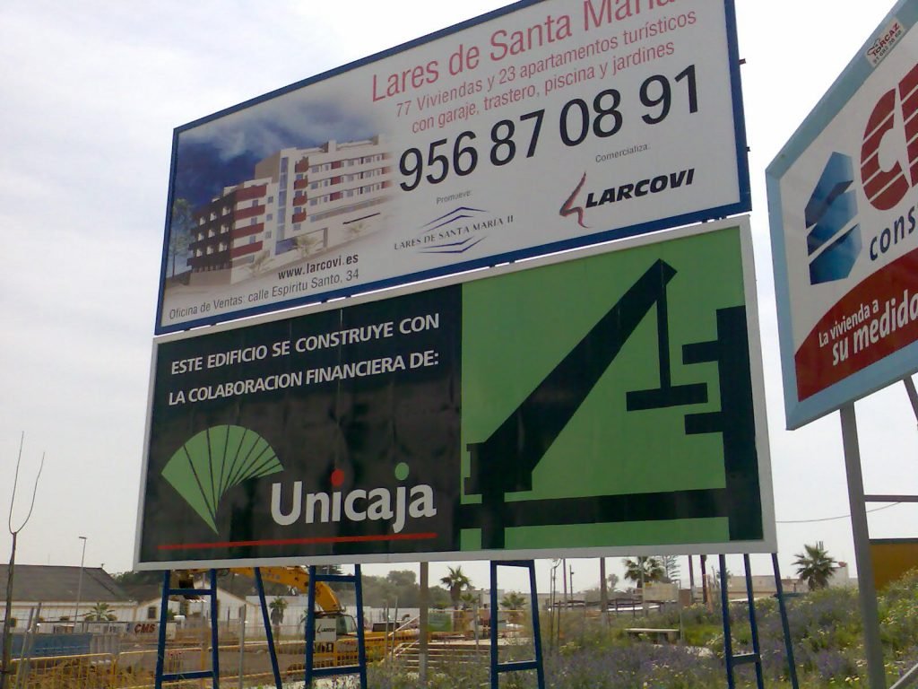 Vinilos impreso para vallas publicitarias en Cádiz