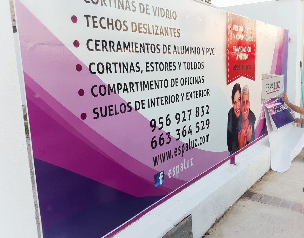 Vinilos impresos en Cádiz. Decoración