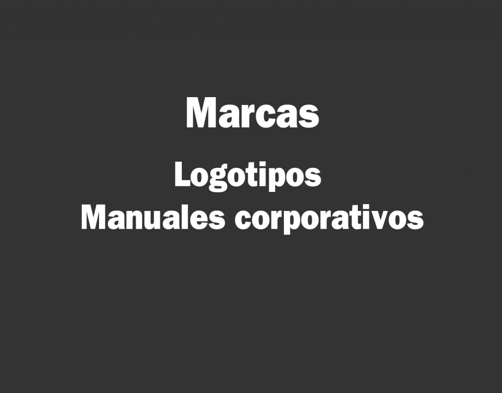 Marcos, logotipos, manuales corporativos